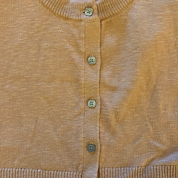 Madewell button up short sleeved cardigan top - Picture 4 of 4